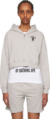 Gray College Hoodie