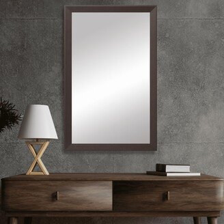 Frame My Mirror LaRue Espresso Framed Vanity Mirror