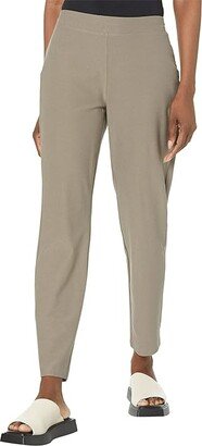 Slim Ankle Pants (Cobblestone) Women's Clothing