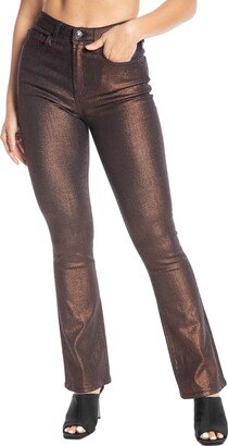 Julian Malibu Coated Flare Leg Jeans