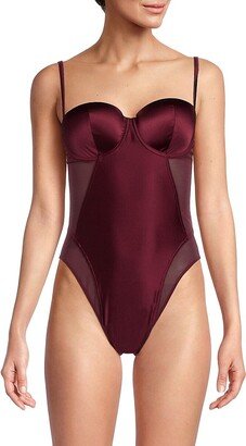 Stretch Silk Wired Bodysuit