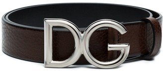 Logo Buckle Belt-BE