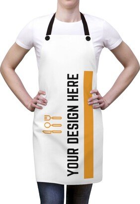 Custom Cooking Apron | Personalized Kitchen Apron Unisex Chef Cooking Gifts Barbeque Employee, Client