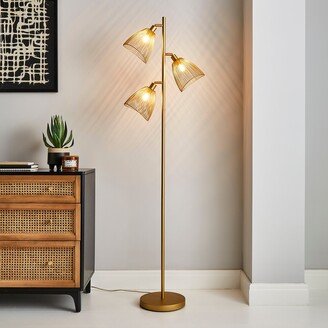 Jaula Gold Floor Lamp Gold