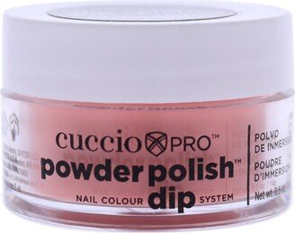 Pro Powder Polish Nail Colour Dip System - Peach by Cuccio Colour for Women - 0.5 oz Nail Powder