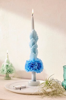 Oaxacan Floral Taper Candle, Tall Flower-AA