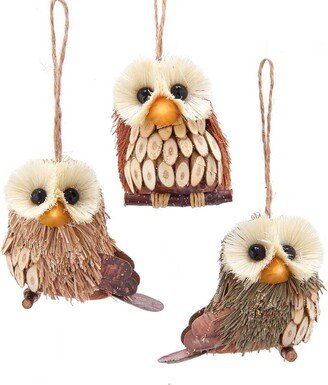 Sisal Owl Ornaments, Ornaments For Christmas Tree, Gifts, Gifts 2023