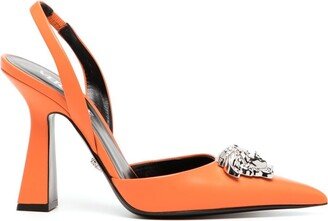 La Medusa 110mm slingback pumps