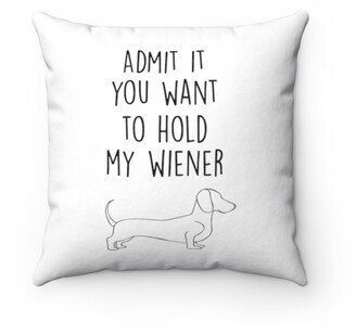 Wiener Pillow - Throw Custom Cover Gift Idea Room Decor