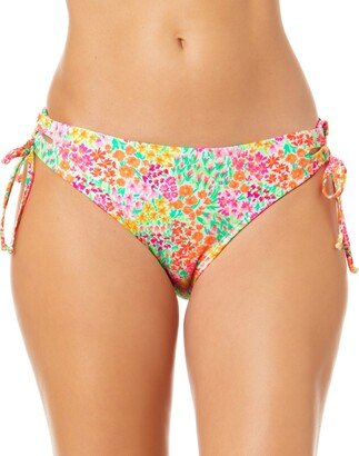 Salt + Cove Juniors' Sun Garden Lace-Up Hipster Bikini Bottoms, Created for Macy's