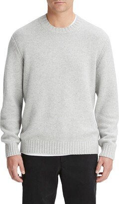 Relaxed Fit Wool & Cashmere Sweater