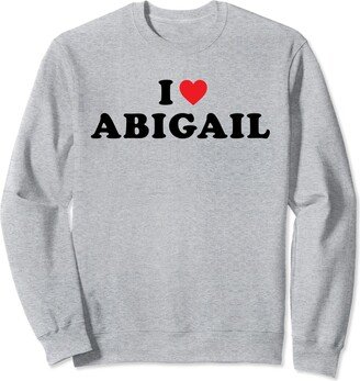 ABIGAIL GIFTS COLLECTION I LOVE ABIGAIL HEART I Love Abigail