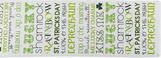 St Patrick's Day Print Table Runner