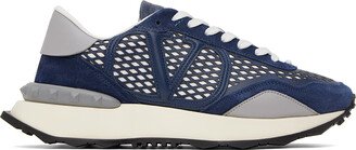 Blue Netrunner Sneakers