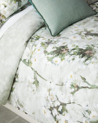 Assam Blossom Dove King Duvet Cover