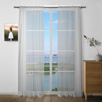 Shatex sheer curtains Outdoor Mosquito Netting Curtain 63x84 Gary