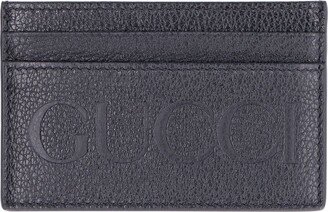 Card Slot Logo Debossed Card Holder