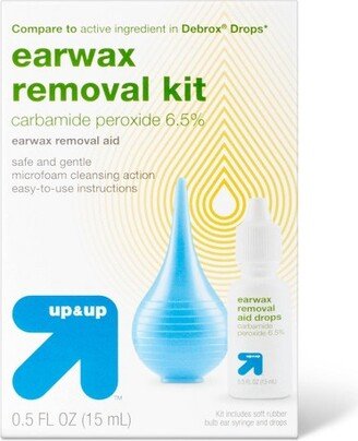 Ear Wax Removal Kit - 0.5oz - up & up™