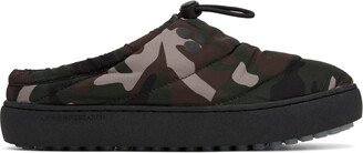 APRÈS Research SSENSE Exclusive Khaki Alpha Slippers