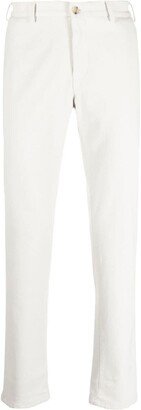 Slim Cut Cotton Chino Trousers