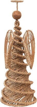 Hand-Woven Bankuan Spiral Cone Angel