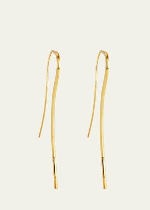 V.BELLAN Nikki Bar Earrings with 18K Yellow Gold Plating