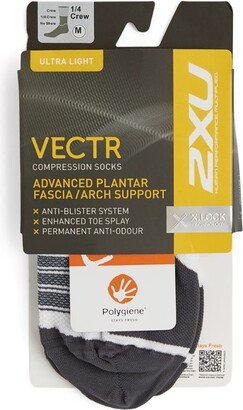 Vectr Ultralight ¼ Crew Socks