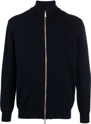 Zip-Front Cashmere Jumper