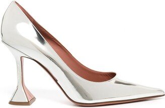 Amina 96mm metallic pumps