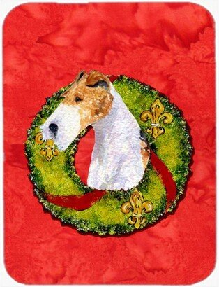 Fox Terrier Glass Cutting Board