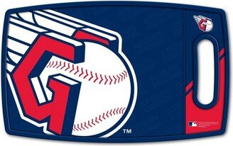 MLB Cleveland Guardians Logo Series Cutting Board