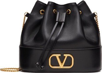 VLogo Signature logo-plaque bucket bag