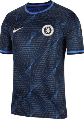 Nicolas Jackson Chelsea 2023/24 Stadium Away Men's Dri-FIT Soccer Jersey in Blue