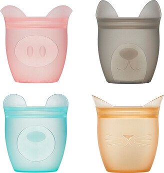 Zip Top Baby Snack Containers Set of 4