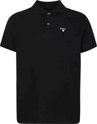 Black Sports Polo Shirt