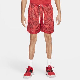 Men's Dri-FIT Standard Issue 6 Reversible Basketball Shorts in Red