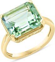 Prasiolite Statement Ring in 14K Yellow Gold - 100% Exclusive