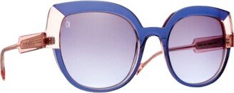Caroline Abram Hasae - Blue Sunglasses
