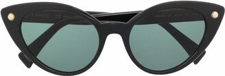 Cat Eye-Frame Tinted Sunglasses