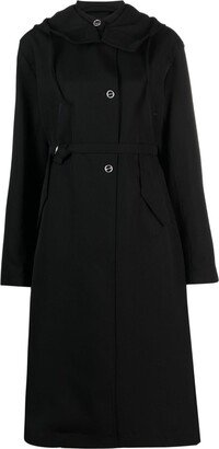 Hooded Wool Coat