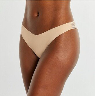 Women' Etelle Thong 3 Pack in Beige, Size Medium