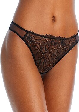 Floral Lace Thong-AB