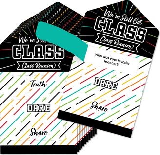 Big Dot Of Happiness Still Got Class Reunion Party Game Cards - Truth, Dare, Share Pull Tabs 12 Ct