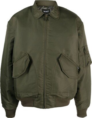 Olten nylon bomber jacket