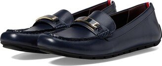 Kyria (Dark Blue) Women's Flat Shoes