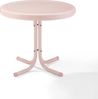 Griffith Outdoor Side Table Pastel Pink Gloss