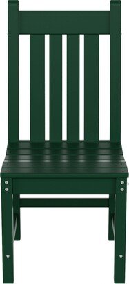 Polytrends Laguna Poly Eco-Friendly All Weather Patio Dining Chair