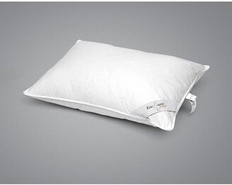 Luxury European Down Medium Density King Size Pillow - White