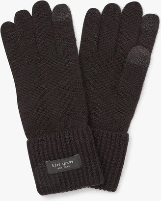 Sam Label Knit Tech Gloves-AA