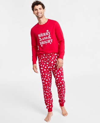 Matching Family Pajamas Men's Mix It Merry & Bright Pajamas Set, Created for Macy's